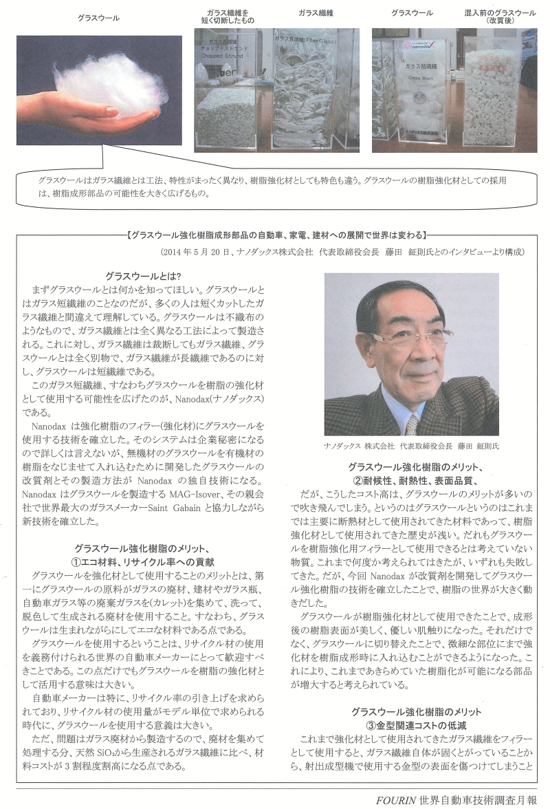 ナノダックス株式会社　代表者　藤田鉦則