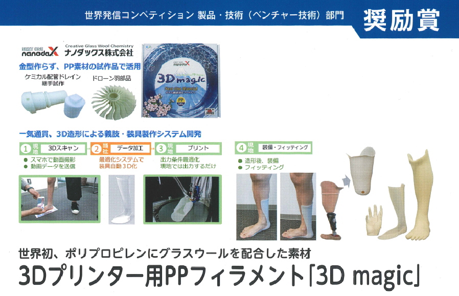 ナノダックス株式会社は産業交流展に参加し、技術奨励賞を受賞しました！
